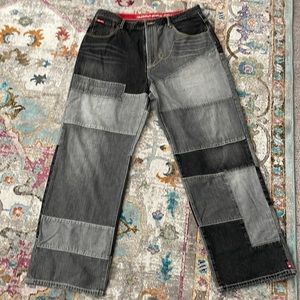 Patch work jeans Marc Ecko Vintage Baggy